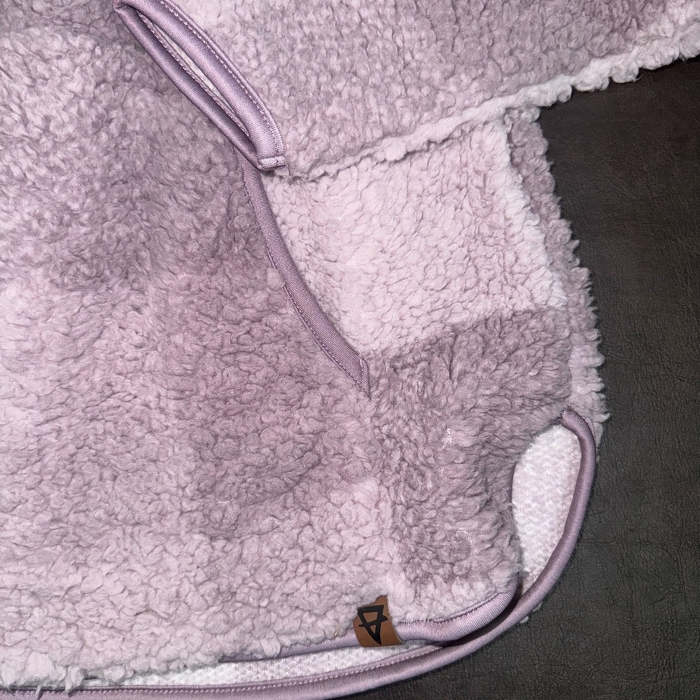 Fuzzy Checkered Sweater - Picture 2 of 5